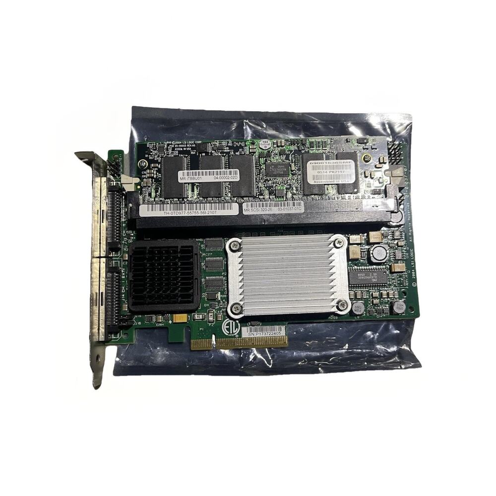 LSI MegaRAID SAS 9260-8i RAID Controller w/ Cache Module Dell PCIe 6Gb/s 8-Port